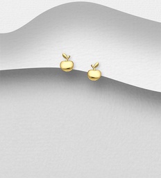 [1063-4564G] 925 Silver Earrings