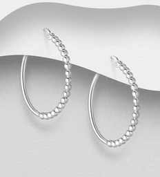 [180367_491884] 925 Silver Earrings
