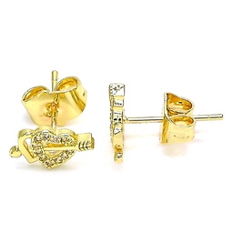 [135763] Heart GF Earring