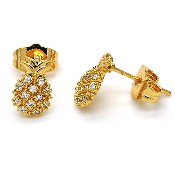 Pineapple GF Earrings