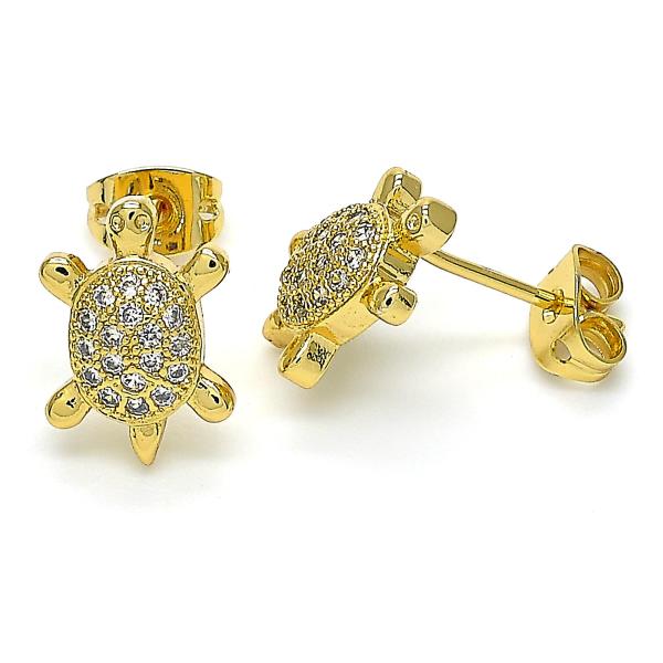 Turtle GF Earring