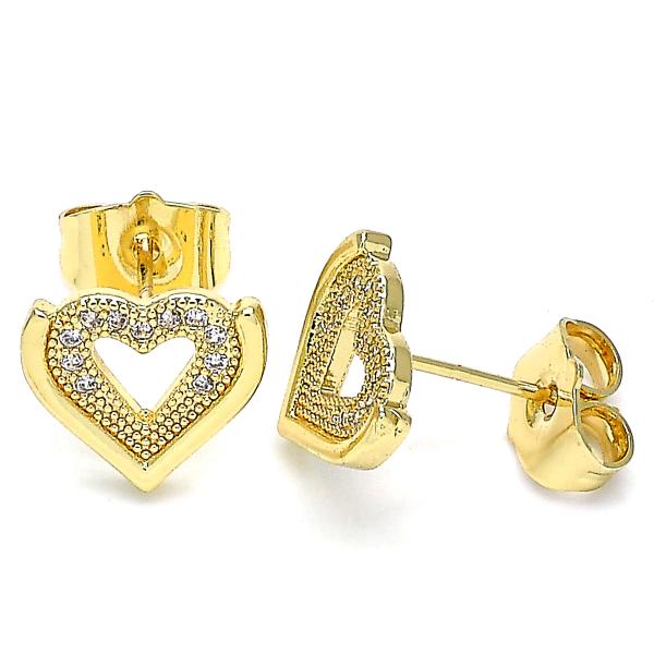 Heart GF Earring