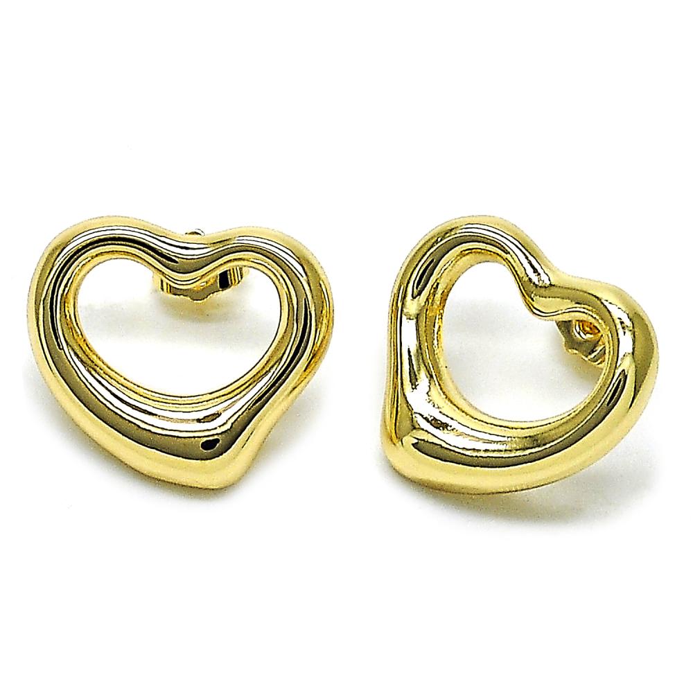 Heart GF Earring