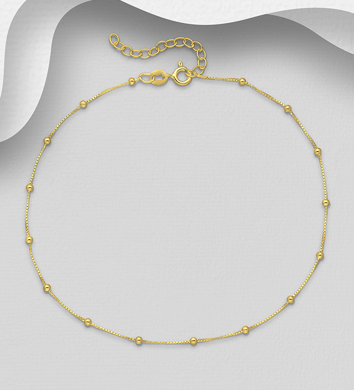 925 Silver Anklets