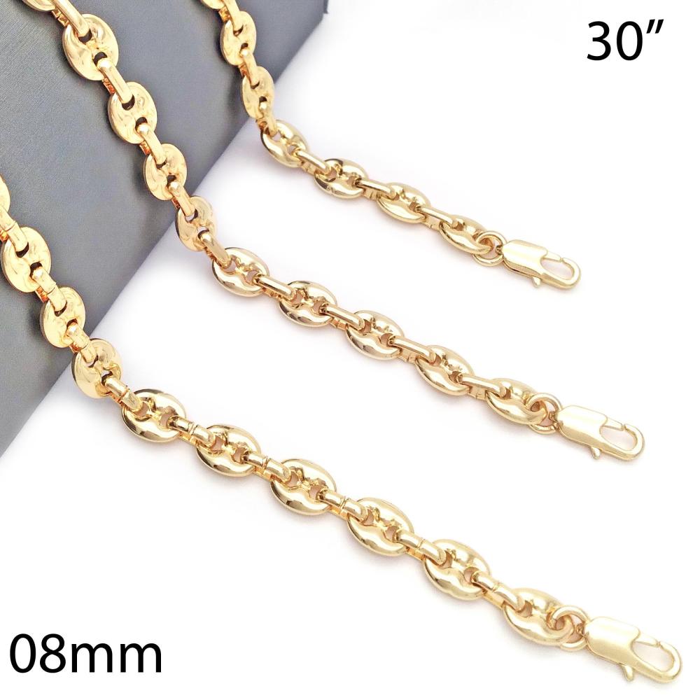 Gold Filled Pier F Chain 30”