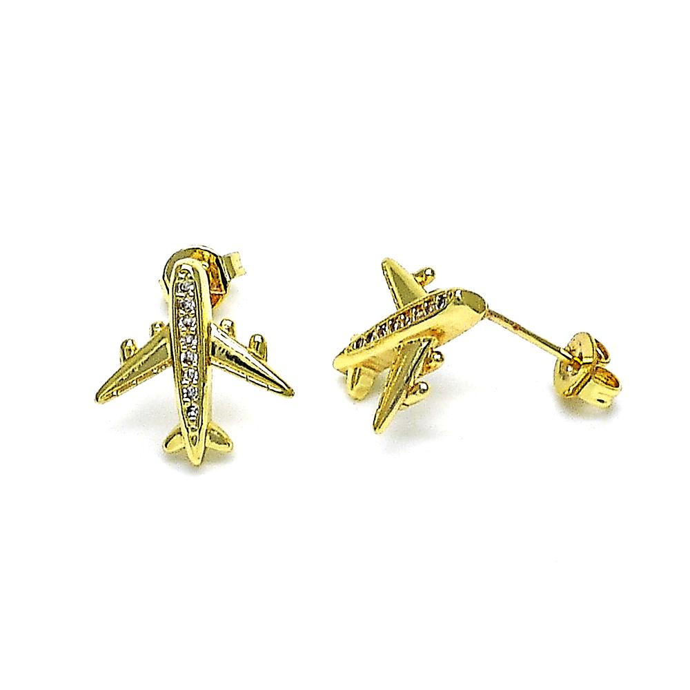 Airplane GF Earring
