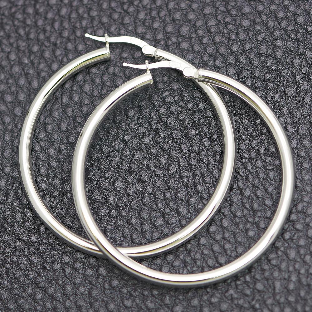 925 Silver Hoop