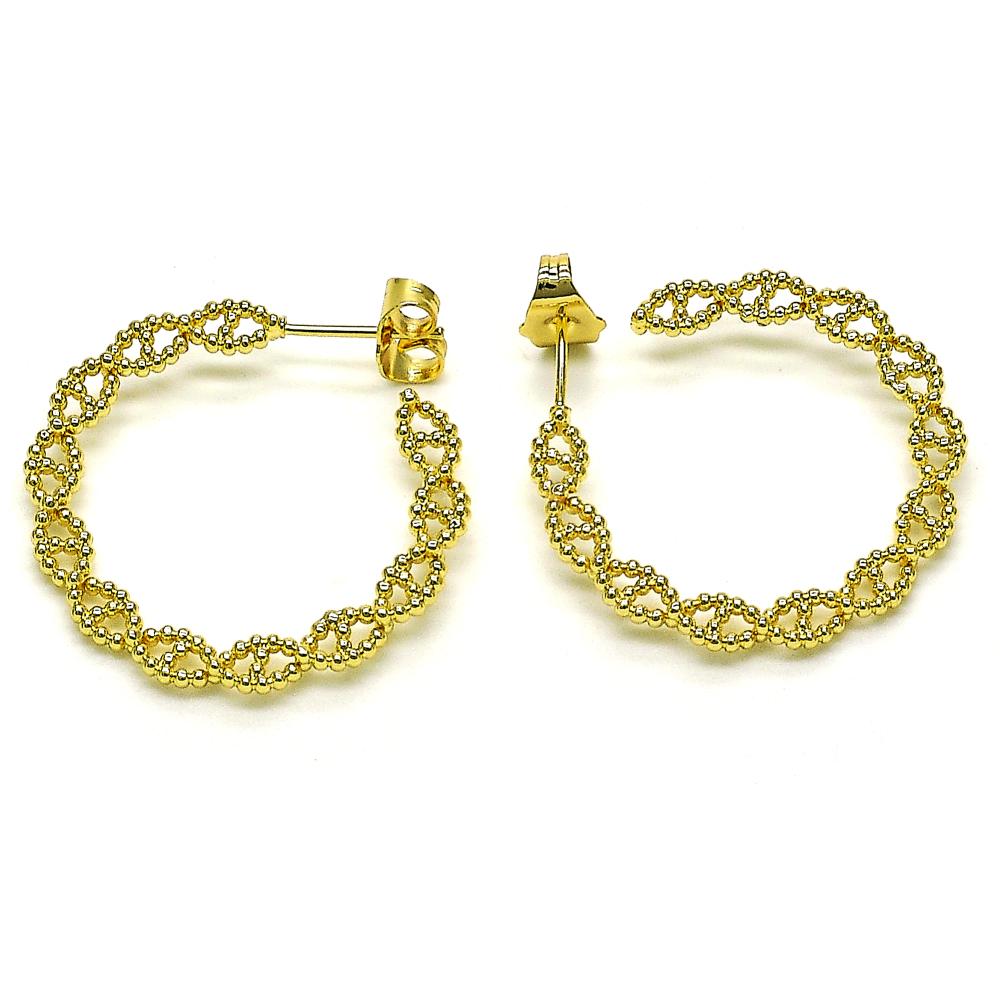 Twist GF Earring