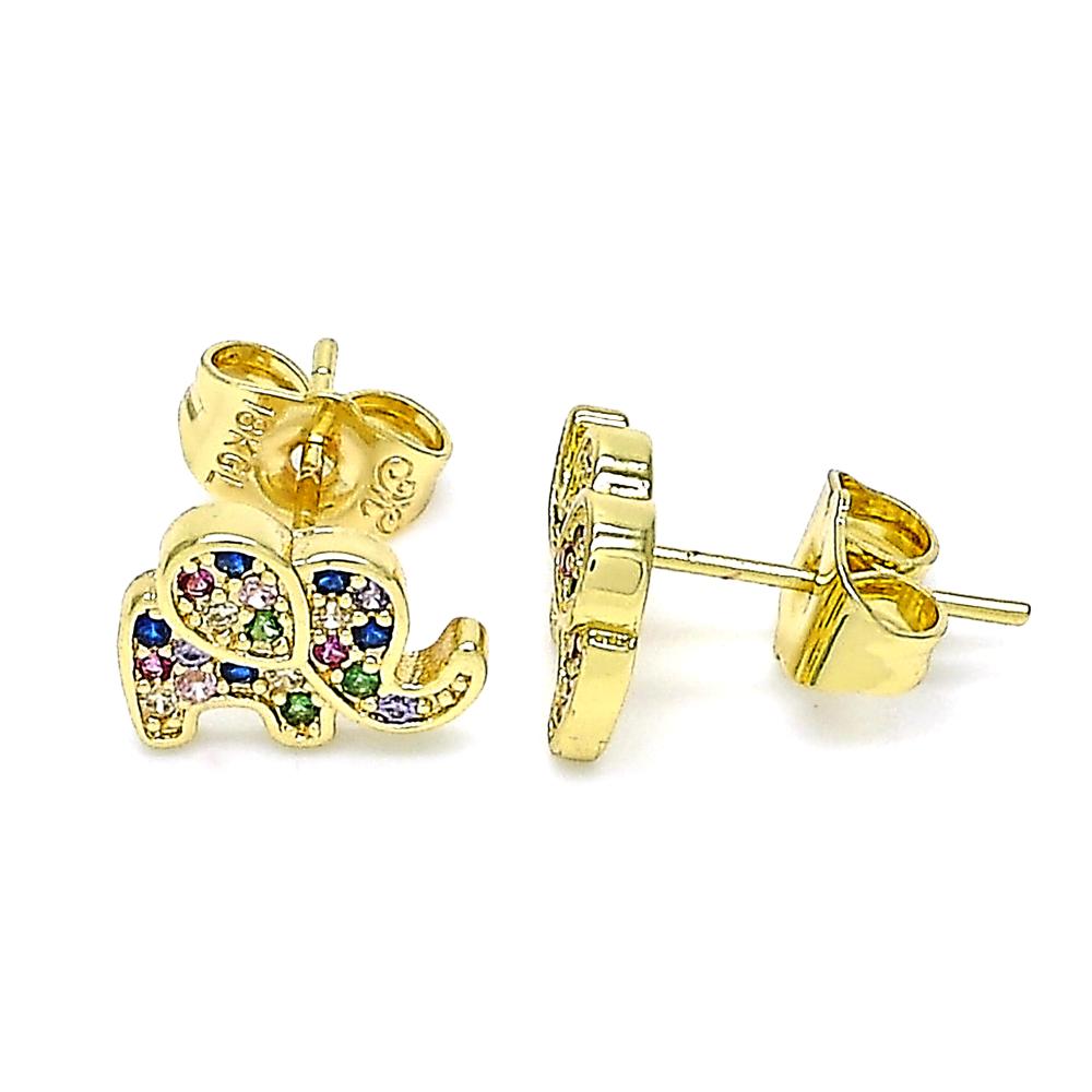 Elephant GF Earring