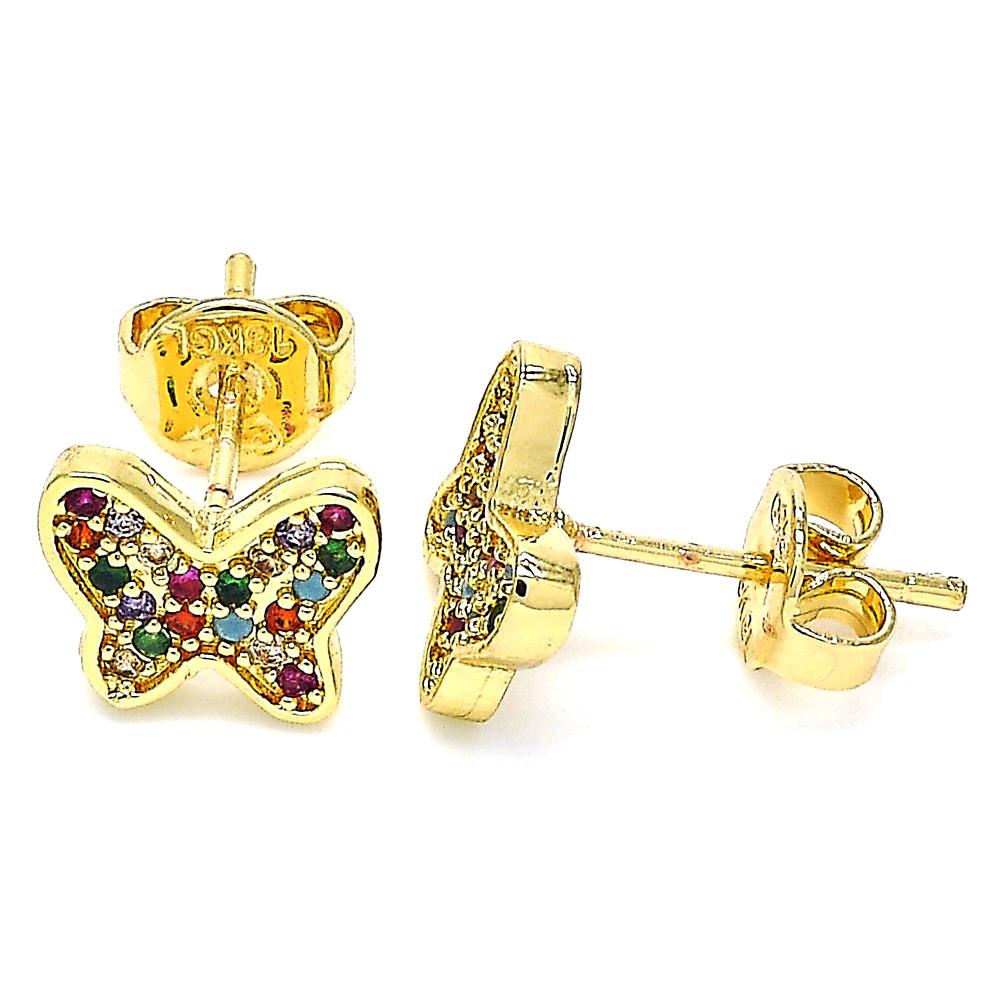 Butterfly GF Earring