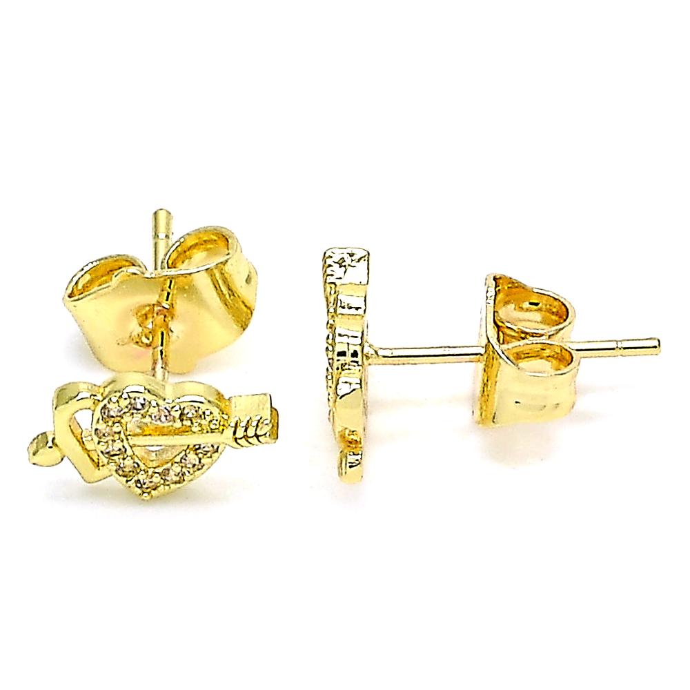 Heart GF Earring
