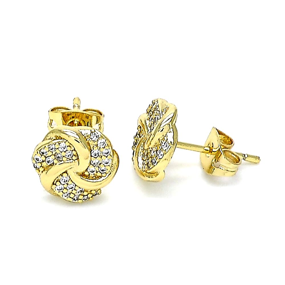 Knot GF Earring
