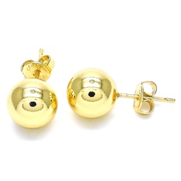 [019365] GF Ball Earrings