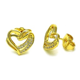 [153244] Heart GF Earring