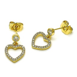 [154805] Heart GF Earring