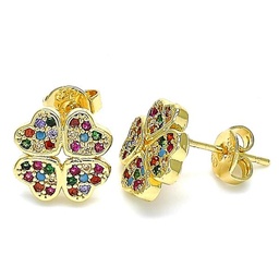 [130211] Trebol  GF Earring