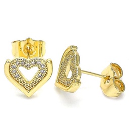[140071] Heart GF Earring