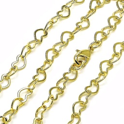 [154908] Gold Filled Heart 18"