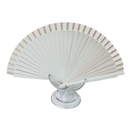 [600414WT] Met Hand Fans 7.5"