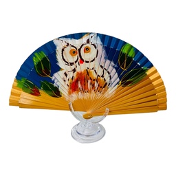 [816624DR] Owl Hand Fans