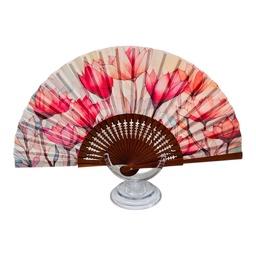 [241824C] Flowers Peral Hand Fans