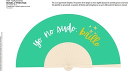 [56789VD] Yo No Sudo Hand Fans