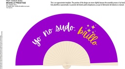 [56789VL] Yo No Sudo Hand Fans