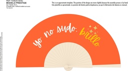 [56789AN] Yo No Sudo Hand Fans