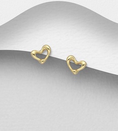 [1063-4789G] 925 Silver Earrings
