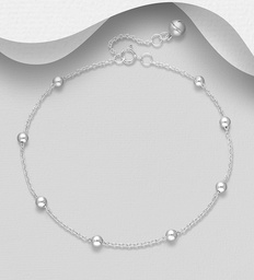 [90-106A] 925 Silver Anklets