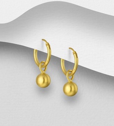 [1535-495] 925 Silver Hoop