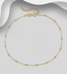[1535-994] 925 Silver Anklets