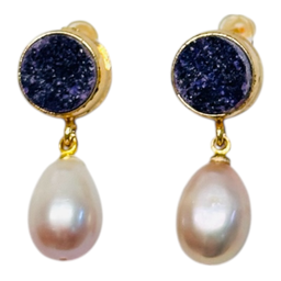 [100184] Brass Earrings