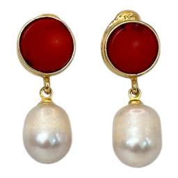 [100185] Brass Earrings