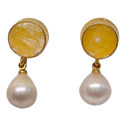 [100190] Brass Earrings