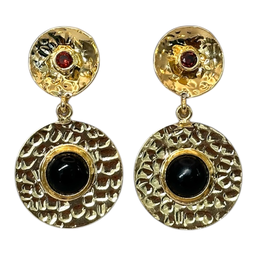 [100210] Brass Earrings