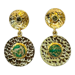 [100100BK] Brass Earrings