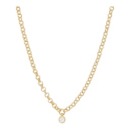 [ZN20G] Brass Italy Necklace