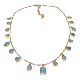 [ZN003BL] Brass  Italy Necklace