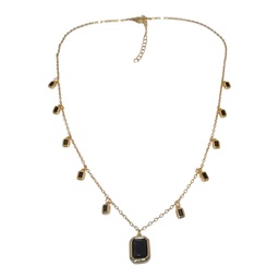 [ZN002BK] Brass Italy Necklace
