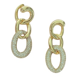 [ZE010W] Brass Italy Earrings