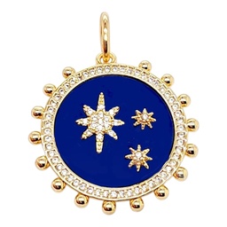 [ZP001B] Brass Italy Charm