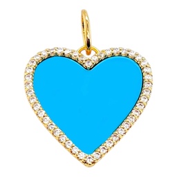 [ZP002T] Brass Italy Charm