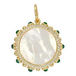 [ZP003M] Brass Italy Charm