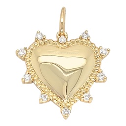 [ZP004G] Brass Italy Charm