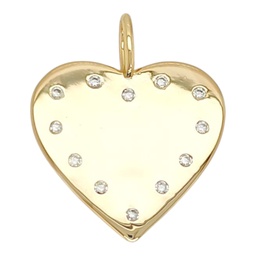 [ZP005G] Brass Italy Charm