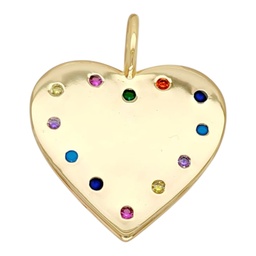 [ZP005MIX] Brass Italy Charm