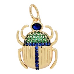 [ZP017B] Brass Italy Charm