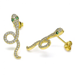 [133849] Snake GF Earring