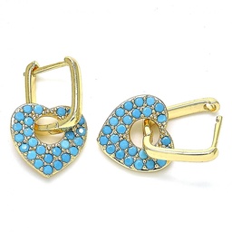 [140796] Heart GF Earring